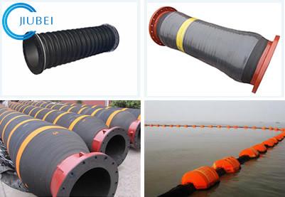 Flexible Dredging Hose Dredger Discharge Sand Mud Hydraulic Rubber Hose 10inch
