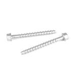 ZINC Finish Stainless Steel Hex Concrete Anchor Screws for Municipal Engineering