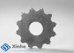Scarifier Drum Parts Carbide Tipped Milling Cutters , Metal Cutter 12 Point