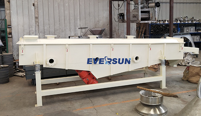 Multilayer Screening Machine Linear Vibrating Screen For Silicone Plastic Particle
