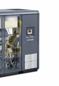 Quality ZT18-55VSD Oil Free Atlas Screw Air Compressor Air Cooling 50~60Hz 10.5m3/min wholesale