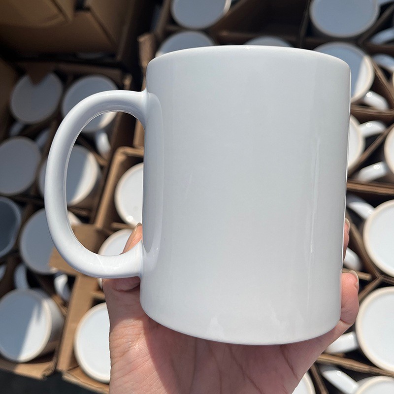 Sublimation Blank Ceramic White Mug For 11oz Custom Sublimation Mug