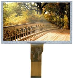 Quality LVDS 1024x600 7 Inch TFT Display Landscape LCD Screen Landscape Screen wholesale