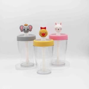 Quality 430ml Kids Reusable Water Bottle Drinks Juice Tea With Carry Lid wholesale
