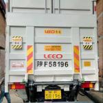1000kg Capacity Cantilever Tail Lift Trucks With Liftgates Hydraulic Dongfeng