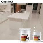 MSDS Seamless Installation Non Slip Epoxy Floor Coating Increases Traction And