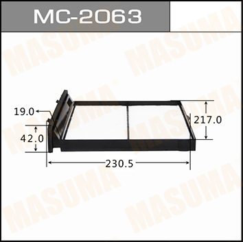 MC-2063 MASUMA Cabin Air Filter Machine D16B7 1600cc 72880FL000 for 2006-2014 Year