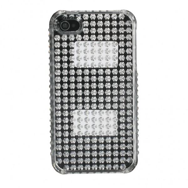 For iPhone 4 4S USA UK Flag Rhinestone Case