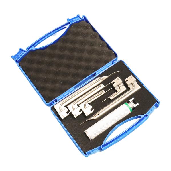 Throat Detection Ent Conventional Removable Veterinary Fiber Optic Laryngoscope
