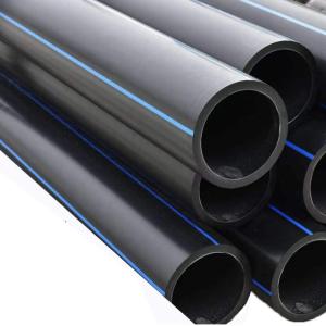 Quality LDPE Material Black Plastic Water Pipe / Agriculture Flexible Irrigation Pipe wholesale