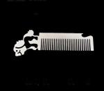Custom cool innovative men gift, engrave logo stainless steel animal wolf head