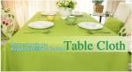 Disposable tnt pp spunbond non woven table cloth, modern luxury restaurant
