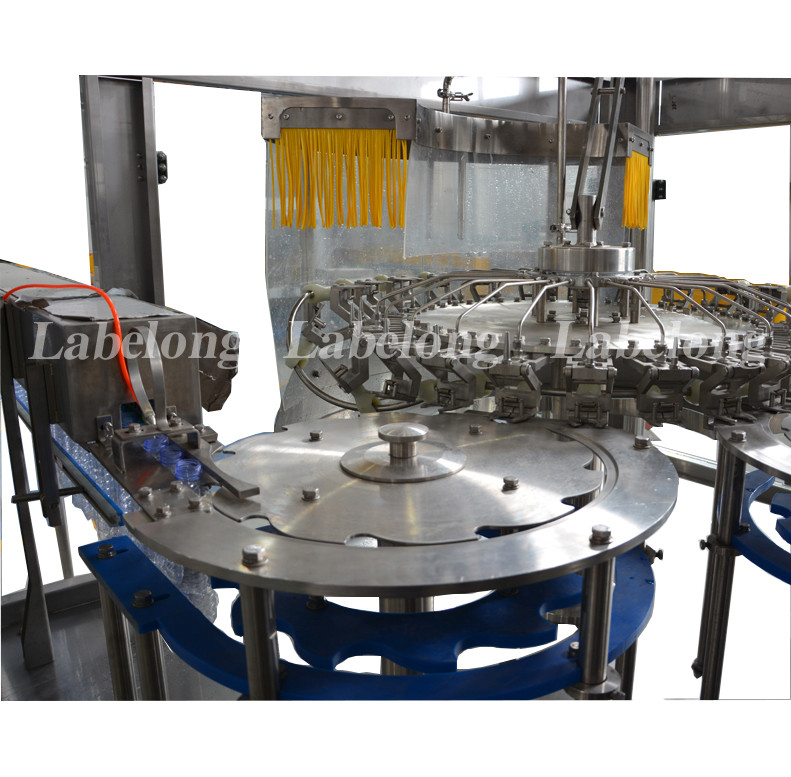 15000BPH Plastic Bottle Filling Machine , 3.29Kw Juice Bottling Machine