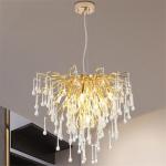 Modern Crystal LED Chandelier Lighting for Dining Room Decoration Luxury loft