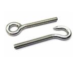 M2.5 M3 M4 Stainless Steel Eye Bolts 6h Tolerance For Building / Industry