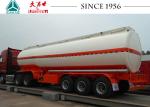 40000 Liters 3 Axles Fuel Tanker Trailer 11500*2500*3700 With Discharge Valve