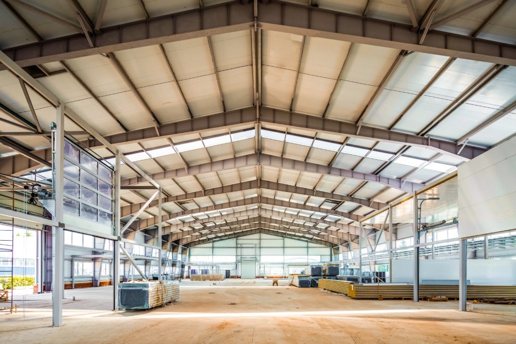 Modern Workshop Pre Engineered Steel Building Prefabricated Large Span Steel Structures