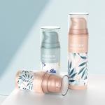 Metal Spring Airless Bottle 15ml 30ml 50ml PP Bottle