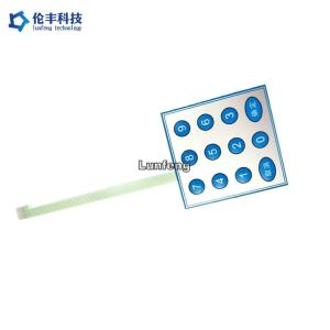 Quality Autotype F150 Key Membrane Switch Prototype 2.54mm Pitch Connector wholesale