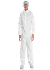 Quality Lightweight Disposable PPE Coverall Suit For Pharmacy / Chemistry wholesale