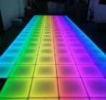 50 Ra CRI LED Dance Floor Tiles for Wedding Party Decoration Shinning Multi
