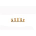 Brass Knurled Inlaid Nut Copper Injection Injection Double Pass Chamfered