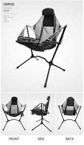 Quality Metal Beach Moon Camping Outdoor Chairs wholesale