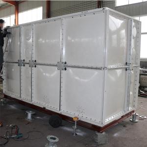 Quality 1 - 1000 Cubic Meter Outdoor Water Storage Tank , Anti Rusted Industrial Water Container wholesale