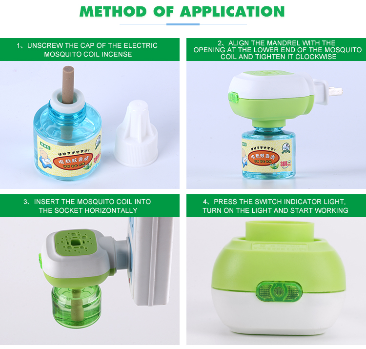 Sustainable Electric Anti Mosquito Repellent Plug In Liquid 120 Bottles/Carton