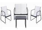 Large Loading Garden Rattan Set 4 Piece Rattan Patio Furniture Set No Fade