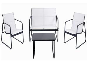 Quality Large Loading Garden Rattan Set 4 Piece Rattan Patio Furniture Set No Fade wholesale
