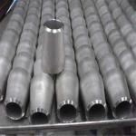 DN15 Carbon Steel Metal Pipe Fittings Black Grey Reducer Pipe Fittings