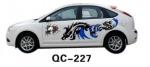 Waterproof Respect PVC Custom Car Body Sticker QC-227K