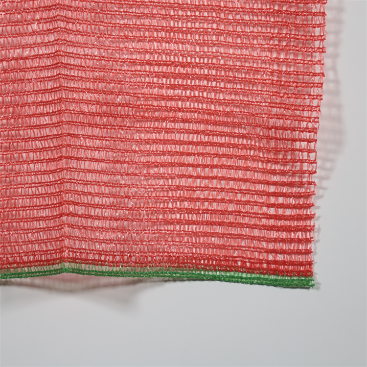 Swing Bottom Sewing PE Raschel Mesh Packaging Net Bag for Cabbage Handling Solution