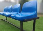 Football Field Fixed Stadium Seating 420mm Seat Width Customized Seat Color