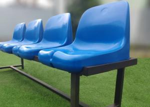 Quality Football Field Fixed Stadium Seating 420mm Seat Width Customized Seat Color wholesale