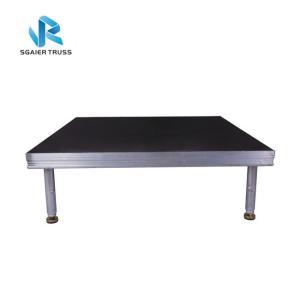 Quality Anti Slip Waterproof 4ft * 4ft Stage Equipment For Outdoor Concert / Events wholesale