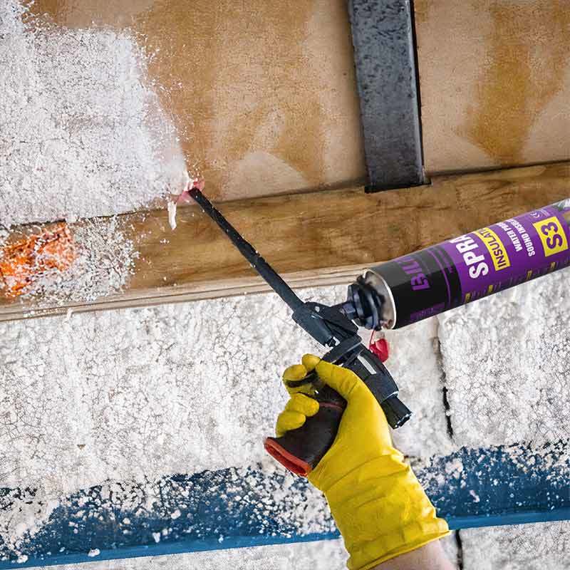 Paintable Expanding Polyurethane Foam Spray Stable For Long Term Use