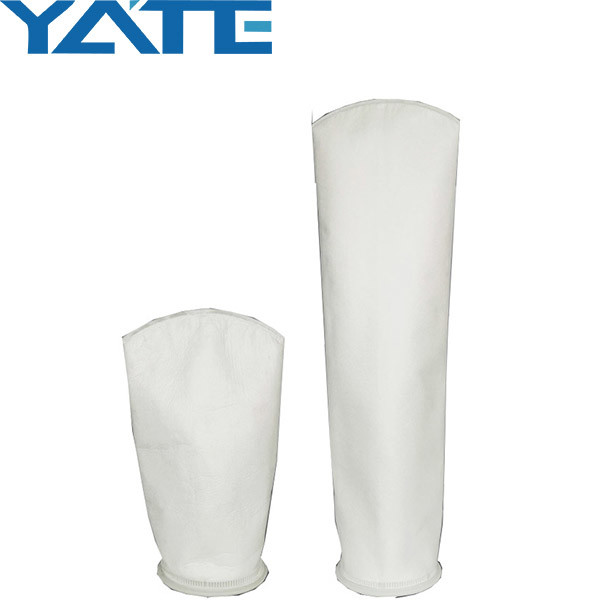 Nylon Liquid Filter Bag 200 Mesh Industry PP Plastic Ring Welded