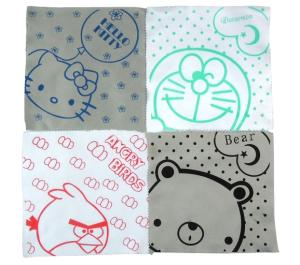 Quality customize cute microfiber eyeglass lens cleaner cloth for kids wholesale