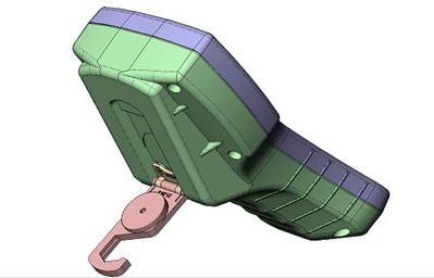 CE SGS Handheld Housing Custom Hand Held Enclosure