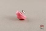 Pink EAS RFID Hard Tag Flower Shape Compatible With Super Magnetic Detacher