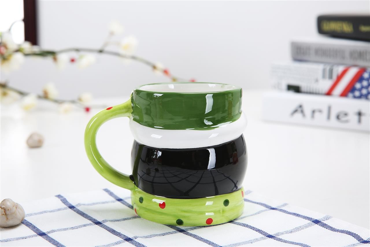 Ceramic 301ml 400ml 10 Oz Christmas Deer Mug