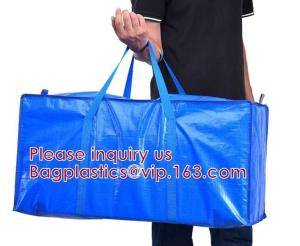 Quality Heavy Duty Oversized Storage Bag Organizer With Strong Handles, Moving, Traveling, College Dorm, Camping wholesale