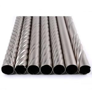 Quality 6m 28mm Anodized Aluminium Twist Pipe Curtain Pole wholesale