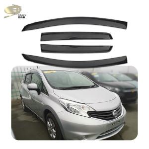 Quality Window Visor Wind Weather Shield Deflectors For Nissan Note 2012 wholesale