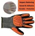 High Dexterity Cut Resistant Anti Impact Gloves TPR Heavy Mechanic Gloves