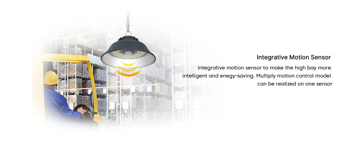 5000K Industrial Warehouse UFO High Bay Light 150W Energy Efficient