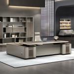 Luxury Wooden Ceo Tables Boss Manager Office Table Modern Executive Desks