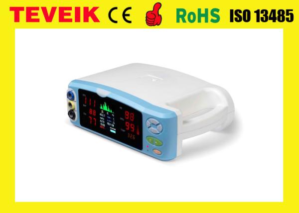Cheap Blue Hand Held Pulse Oximeter Adult Finger Clip End 1 Year Warranty for sale